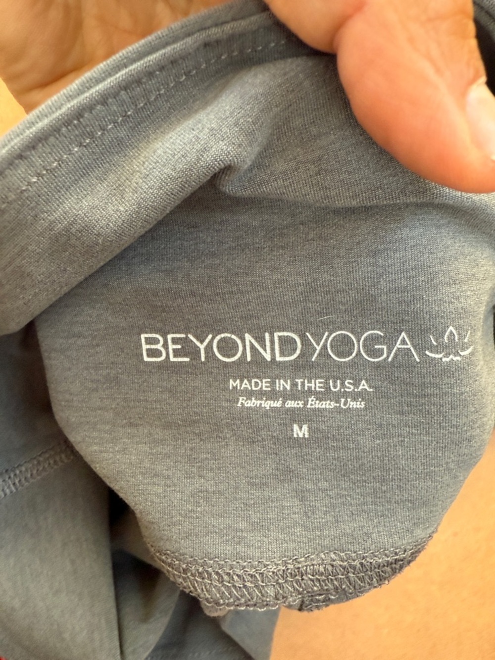Beyond Yoga High-Waist Grey Leggings - Picture 4 of 4